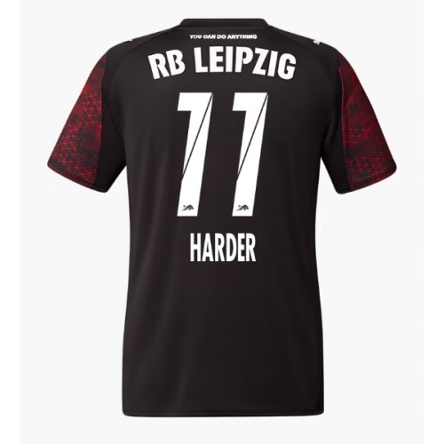 Stroje piłkarskie RB Leipzig Conrad Harder #11 Koszulka Trzeciej 2025-26 Krótki Rękaw